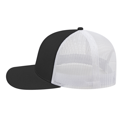Cap America i3038 Poly/Cotton Trucker Mesh Back Cap Unisex Accessories Hats & Caps