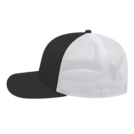 Cap America i3038 Poly/Cotton Trucker Mesh Back Cap Unisex Accessories Hats & Caps