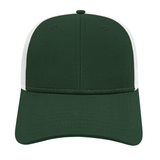 Cap America i3115 Low Profile Trucker Mesh Back Cap Unisex Accessories Hats & Caps