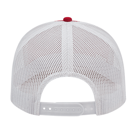 Cap America i3038 Poly/Cotton Trucker Mesh Back Cap Unisex Accessories Hats & Caps
