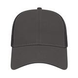 Cap America i3025 Two-Tone Trucker Mesh Back Cap Unisex Accessories Hats & Caps