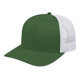 Cap America i3038 Poly/Cotton Trucker Mesh Back Cap Unisex Accessories Hats & Caps