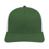 Cap America i3038 Poly/Cotton Trucker Mesh Back Cap Unisex Accessories Hats & Caps
