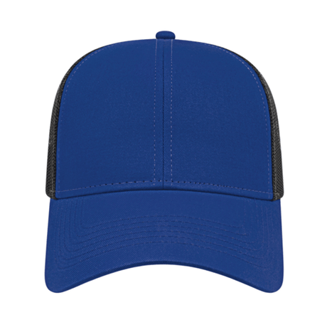 Cap America i3025 Two-Tone Trucker Mesh Back Cap Unisex Accessories Hats & Caps