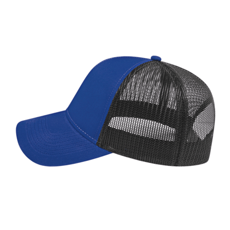 Cap America i3025 Two-Tone Trucker Mesh Back Cap Unisex Accessories Hats & Caps