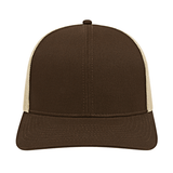 Cap America i3038 Poly/Cotton Trucker Mesh Back Cap Unisex Accessories Hats & Caps