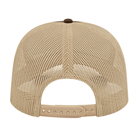 Cap America i3038 Poly/Cotton Trucker Mesh Back Cap Unisex Accessories Hats & Caps