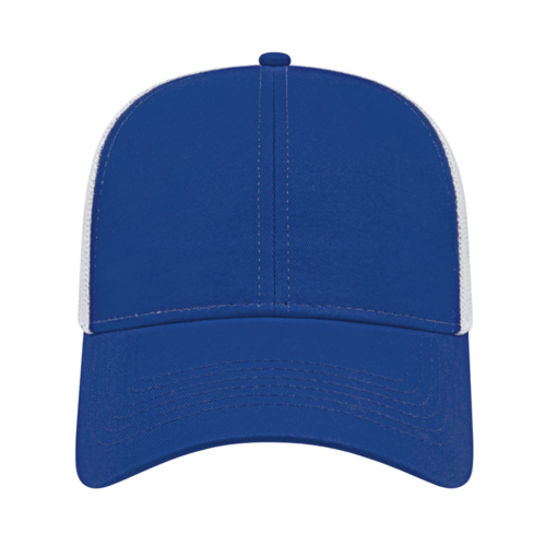 Cap America i3025 Two-Tone Trucker Mesh Back Cap Unisex Accessories Hats & Caps