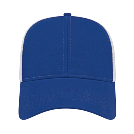 Cap America i3025 Two-Tone Trucker Mesh Back Cap Unisex Accessories Hats & Caps