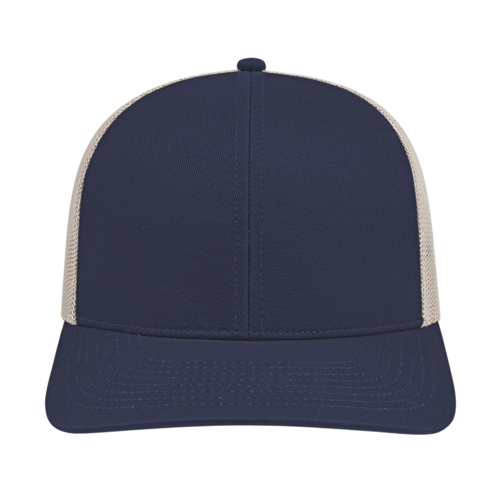 Cap America i3038 Poly/Cotton Trucker Mesh Back Cap Unisex Accessories Hats & Caps