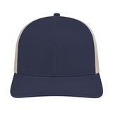Cap America i3038 Poly/Cotton Trucker Mesh Back Cap Unisex Accessories Hats & Caps