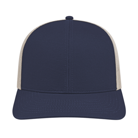 Cap America i3038 Poly/Cotton Trucker Mesh Back Cap Unisex Accessories Hats & Caps