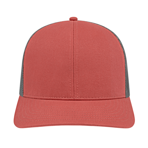 Cap America i3038 Poly/Cotton Trucker Mesh Back Cap Unisex Accessories Hats & Caps