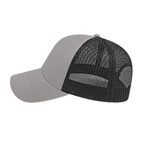 Cap America i3025 Two-Tone Trucker Mesh Back Cap Unisex Accessories Hats & Caps