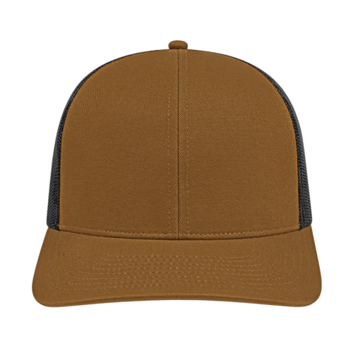 Cap America i3038 Poly/Cotton Trucker Mesh Back Cap Unisex Accessories Hats & Caps