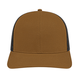 Cap America i3038 Poly/Cotton Trucker Mesh Back Cap Unisex Accessories Hats & Caps