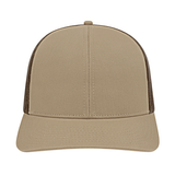 Cap America i3038 Poly/Cotton Trucker Mesh Back Cap Unisex Accessories Hats & Caps