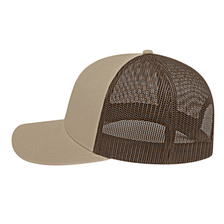 Cap America i3038 Poly/Cotton Trucker Mesh Back Cap Unisex Accessories Hats & Caps