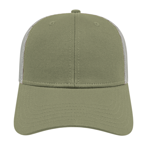 Cap America i3115 Low Profile Trucker Mesh Back Cap Unisex Accessories Hats & Caps