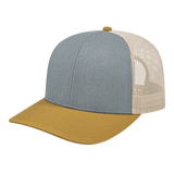 Cap America i3038 Poly/Cotton Trucker Mesh Back Cap Unisex Accessories Hats & Caps