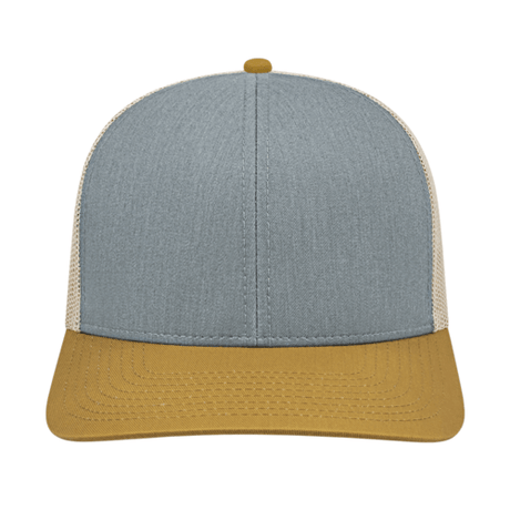 Cap America i3038 Poly/Cotton Trucker Mesh Back Cap Unisex Accessories Hats & Caps