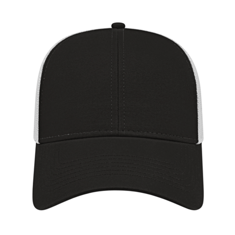 Cap America i3025 Two-Tone Trucker Mesh Back Cap Unisex Accessories Hats & Caps