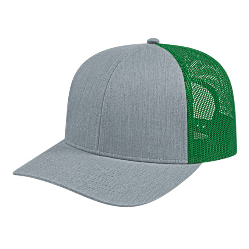 Cap America i3038 Poly/Cotton Trucker Mesh Back Cap Unisex Accessories Hats & Caps