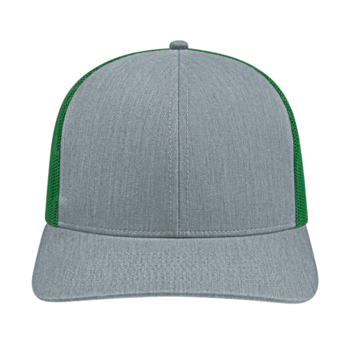 Cap America i3038 Poly/Cotton Trucker Mesh Back Cap Unisex Accessories Hats & Caps
