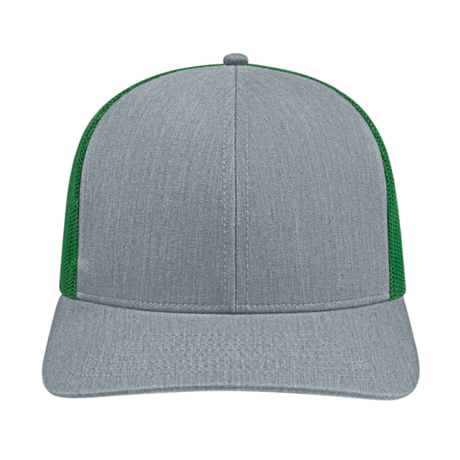 Cap America i3038 Poly/Cotton Trucker Mesh Back Cap Unisex Accessories Hats & Caps