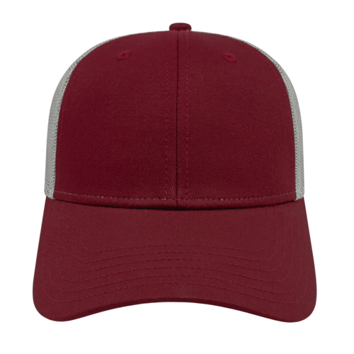 Cap America i3115 Low Profile Trucker Mesh Back Cap Unisex Accessories Hats & Caps