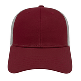 Cap America i3115 Low Profile Trucker Mesh Back Cap Unisex Accessories Hats & Caps