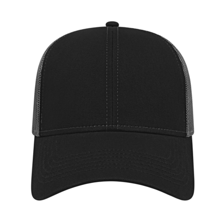 Cap America i3025 Two-Tone Trucker Mesh Back Cap Unisex Accessories Hats & Caps