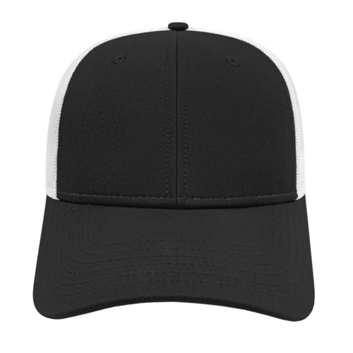 Cap America i3115 Low Profile Trucker Mesh Back Cap Unisex Accessories Hats & Caps
