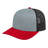 Cap America i3038 Poly/Cotton Trucker Mesh Back Cap Unisex Accessories Hats & Caps