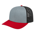 Cap America i3038 Poly/Cotton Trucker Mesh Back Cap Unisex Accessories Hats & Caps