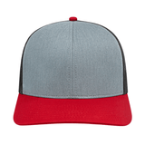Cap America i3038 Poly/Cotton Trucker Mesh Back Cap Unisex Accessories Hats & Caps