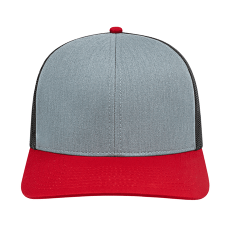 Cap America i3038 Poly/Cotton Trucker Mesh Back Cap Unisex Accessories Hats & Caps