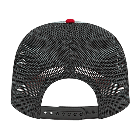 Cap America i3038 Poly/Cotton Trucker Mesh Back Cap Unisex Accessories Hats & Caps