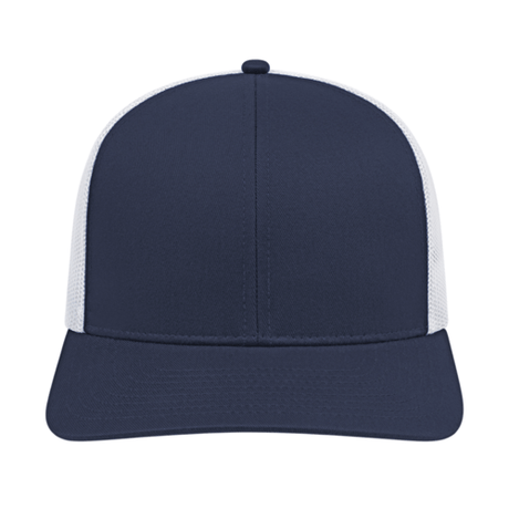 Cap America i3038 Poly/Cotton Trucker Mesh Back Cap Unisex Accessories Hats & Caps