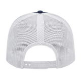 Cap America i3038 Poly/Cotton Trucker Mesh Back Cap Unisex Accessories Hats & Caps