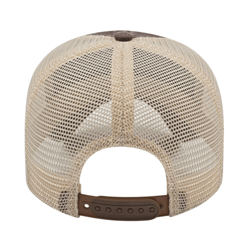 Cap America i3027 Washed Pigment Dyed with Washed Trucker Mesh Cap Unisex Accessories Hats & Caps