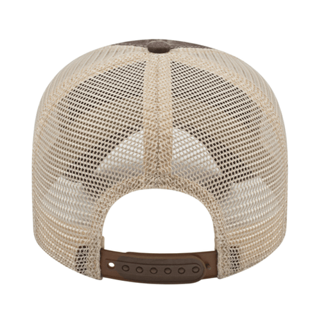 Cap America i3027 Washed Pigment Dyed with Washed Trucker Mesh Cap Unisex Accessories Hats & Caps