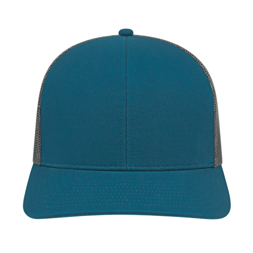 Cap America i3038 Poly/Cotton Trucker Mesh Back Cap Unisex Accessories Hats & Caps