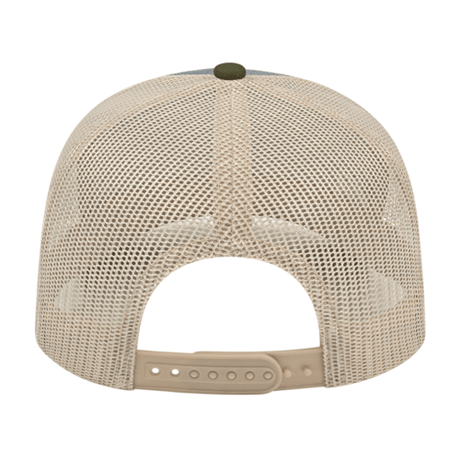Cap America i3038 Poly/Cotton Trucker Mesh Back Cap Unisex Accessories Hats & Caps
