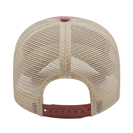 Cap America i3027 Washed Pigment Dyed with Washed Trucker Mesh Cap Unisex Accessories Hats & Caps