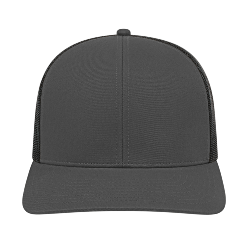 Cap America i3038 Poly/Cotton Trucker Mesh Back Cap Unisex Accessories Hats & Caps