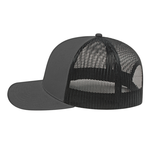 Cap America i3038 Poly/Cotton Trucker Mesh Back Cap Unisex Accessories Hats & Caps