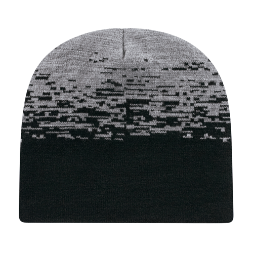 Cap America RKS9 Static Pattern Knit Beanie Unisex Accessories Hats & Caps