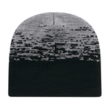 Cap America RKS9 Static Pattern Knit Beanie Unisex Accessories Hats & Caps