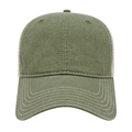 Cap America i3027 Washed Pigment Dyed with Washed Trucker Mesh Cap Unisex Accessories Hats & Caps